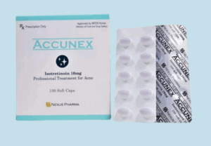 Accunex Isotretinoina